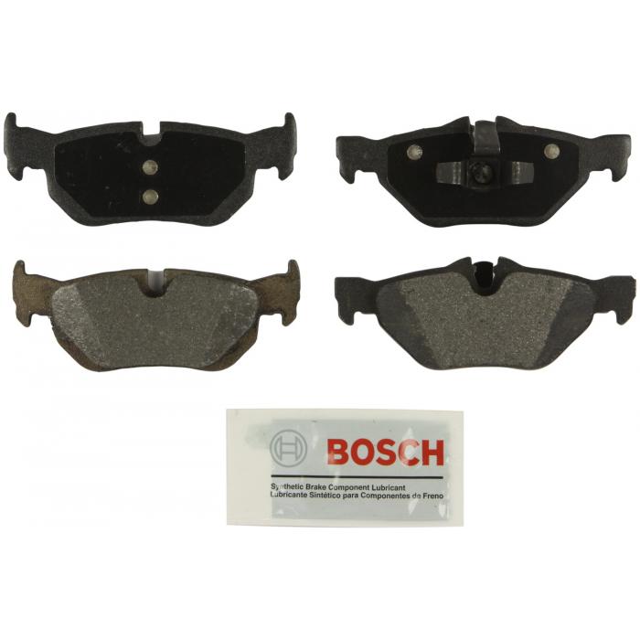 Bosch Brake Pads - Rear - Metallic - Blue | 34216774692